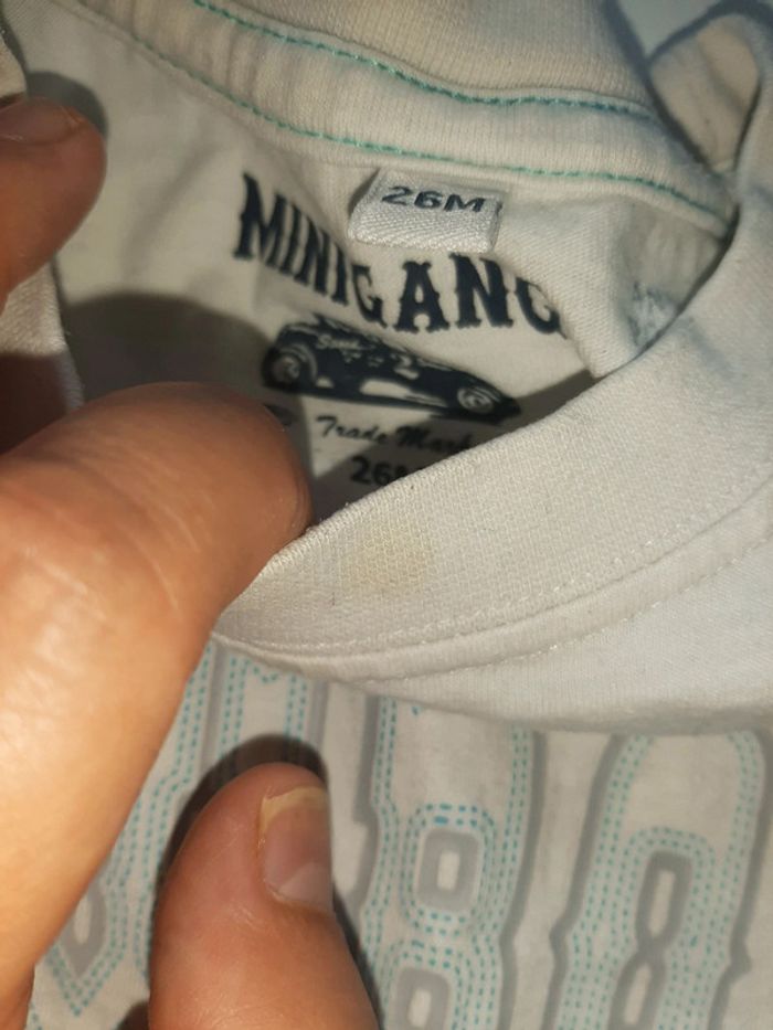 T-shirt manches courtes taille 26 mois - photo numéro 3