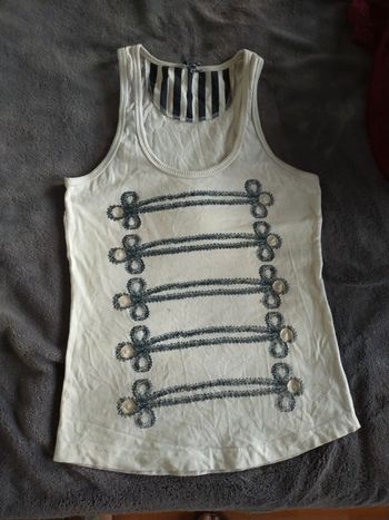 Débardeur trompe l'oeil