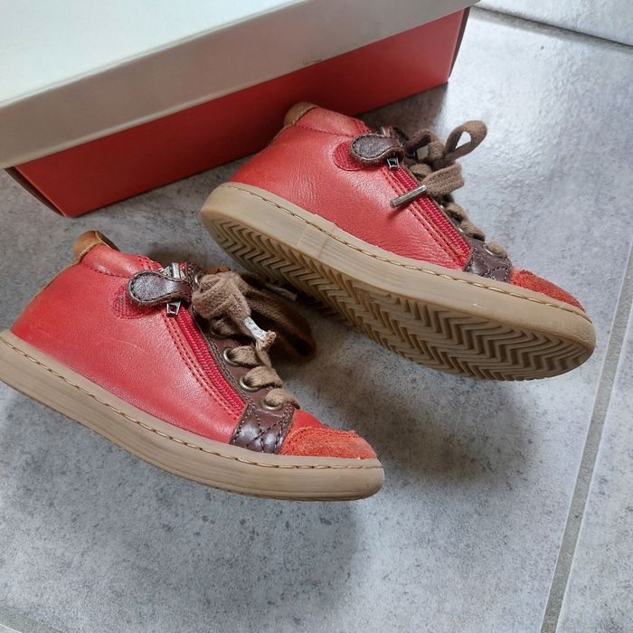 Chaussures shoopom rouge pointure 24 - photo numéro 3