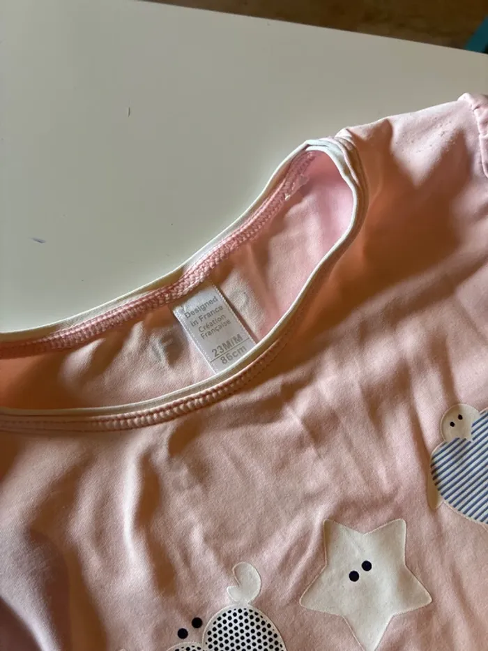 Maillot de bain et son T-shirt anti UV 23 mois - photo numéro 3