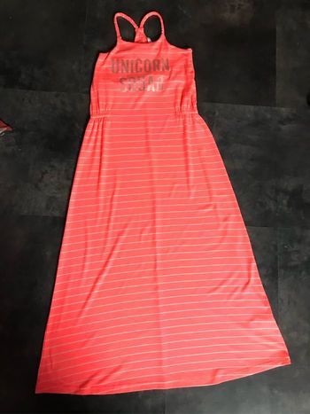 Robe longue corail 10-11 ans Primark