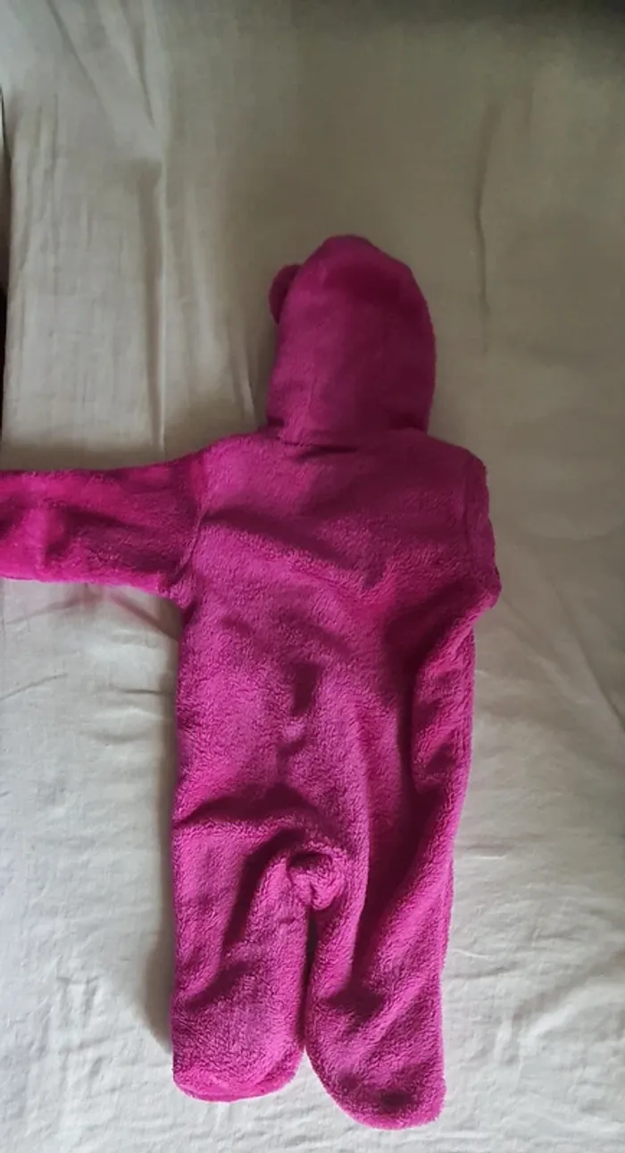 Barboteuse bébé rose "Colombia" taille 6/12 mois - photo numéro 4