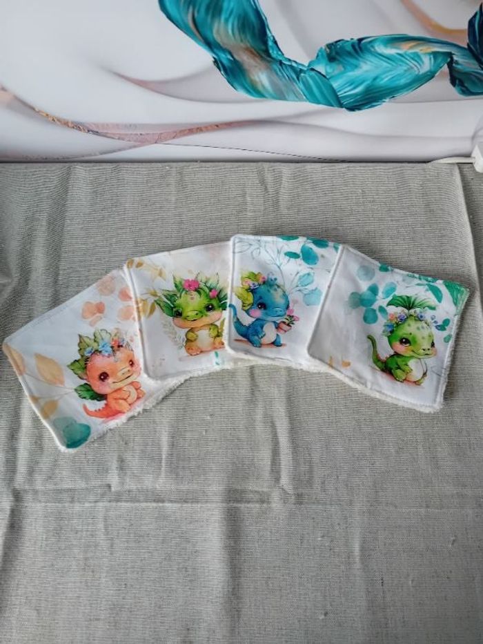 Lingettes bébé lavable