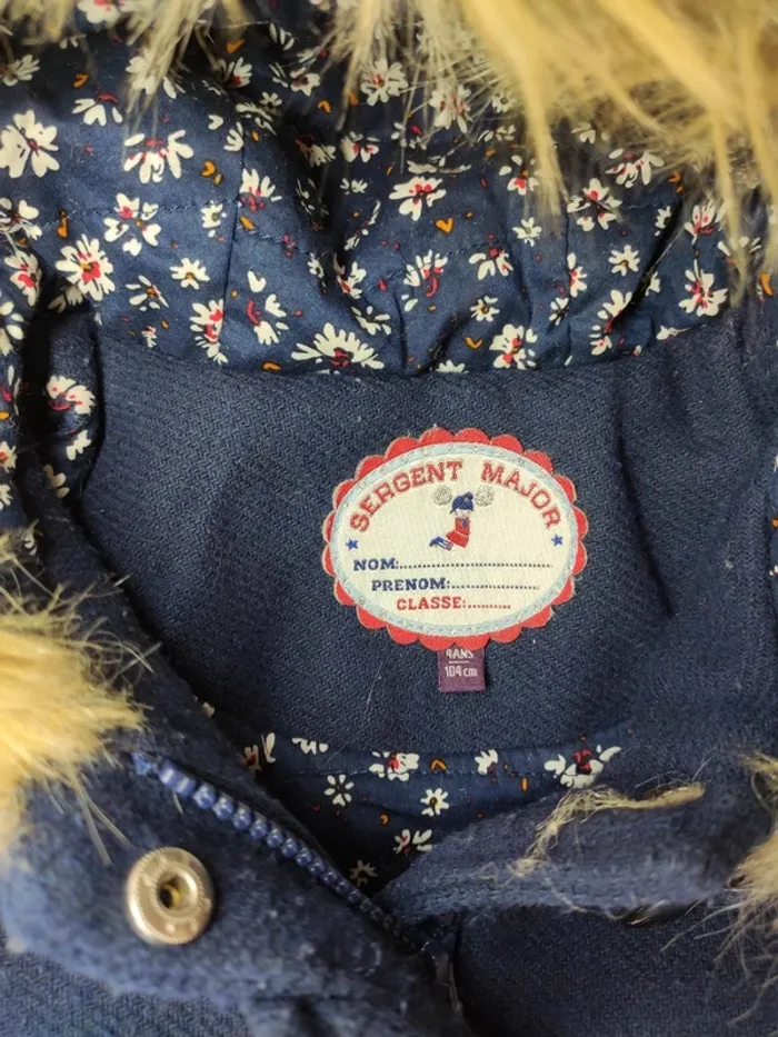 Manteau sergent major 4 ans - photo numéro 4