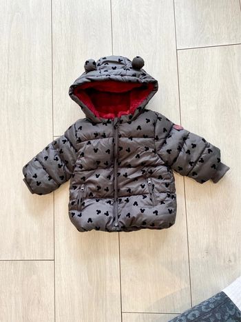 Manteau Minnie Mickey Disney 6 mois neuf Kiabi
