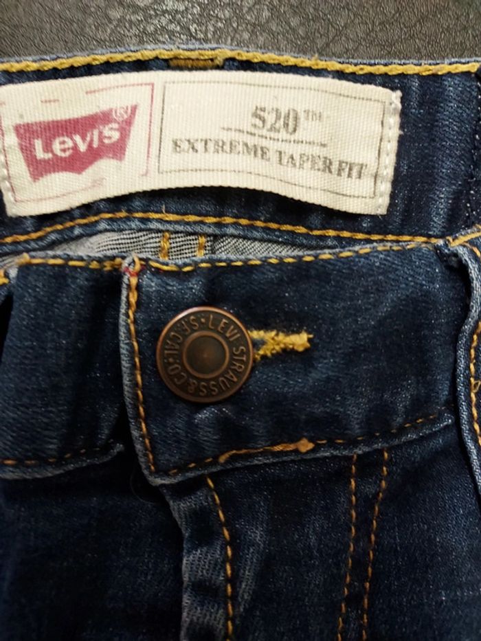 Jean slim Levis Extreme 520 garçon 10 ans - photo numéro 4