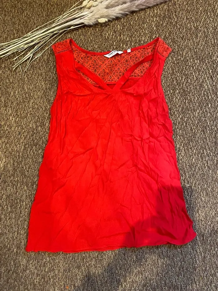Débardeur rouge
