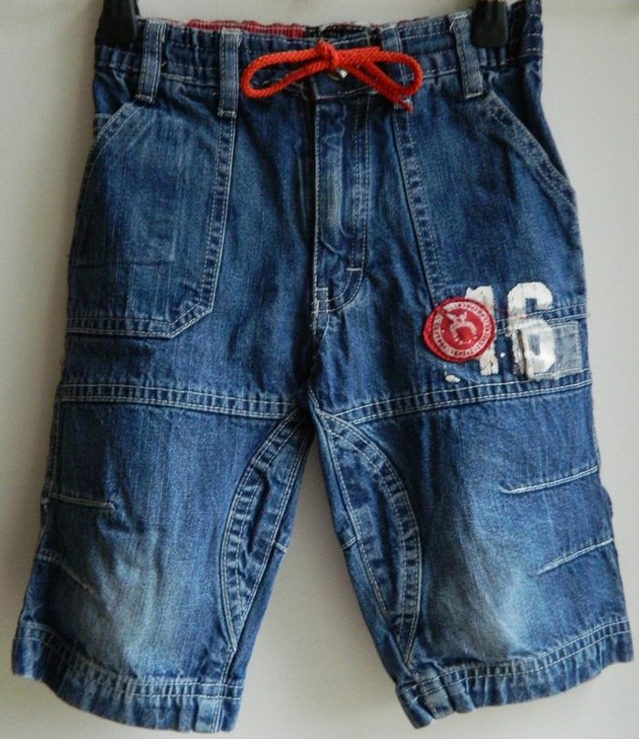 Bermuda en jeans T 2 ans "SK8"