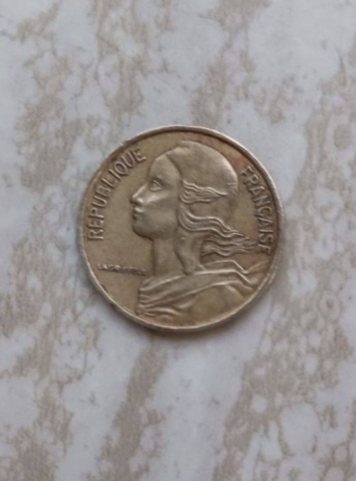 Pièce de 5 centimes (franc) 1969 - photo numéro 2