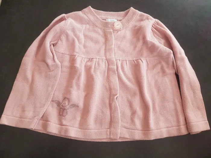Gilet Rose Obaïbi 3 ans
