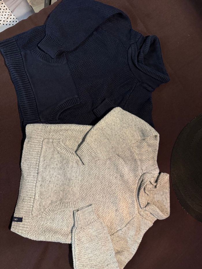 Lot 2 pulls Okaidi 3 ans