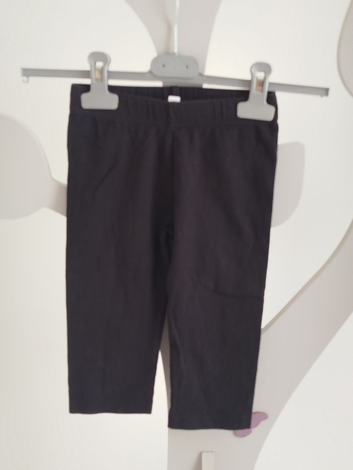 Legging court noir Lisa Rose taille 5 ans