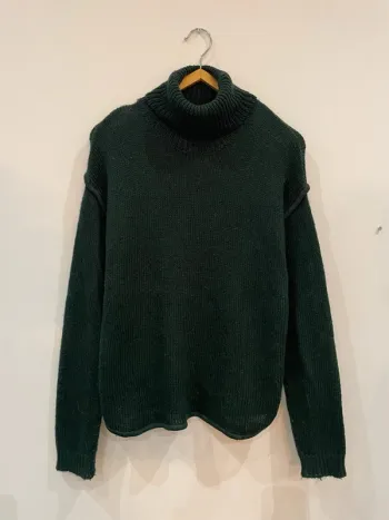 Pull Mango Vert sapin