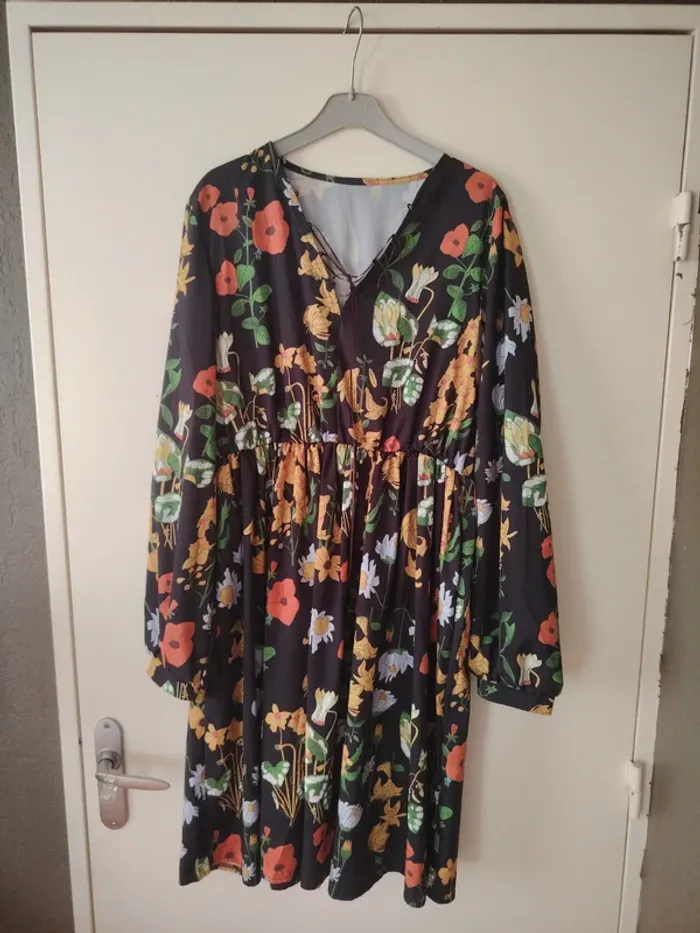 Très belle robe automne taille 44 - photo numéro 3