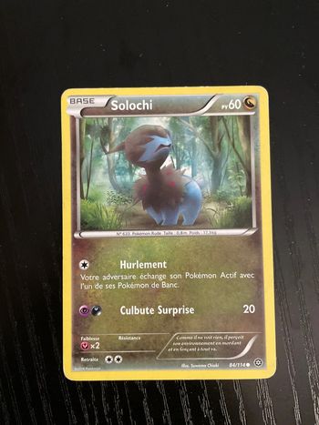 Carte Pokémon Solochi 84/114