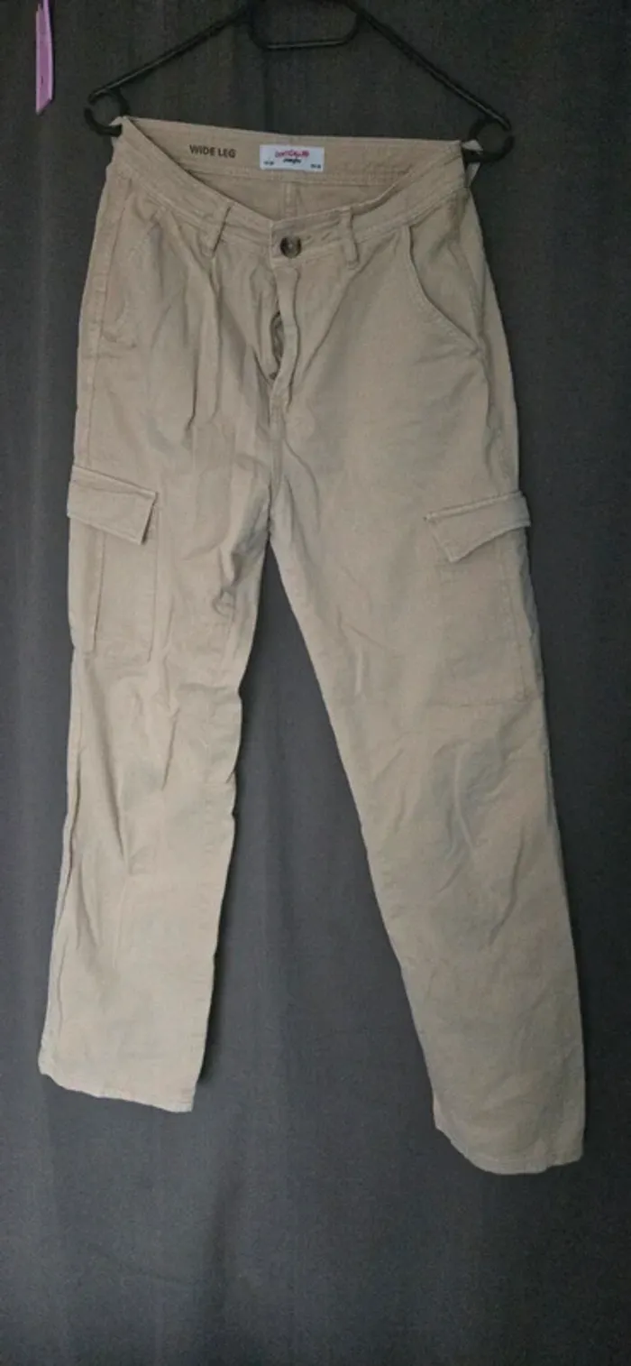 Pantalon large à poche S