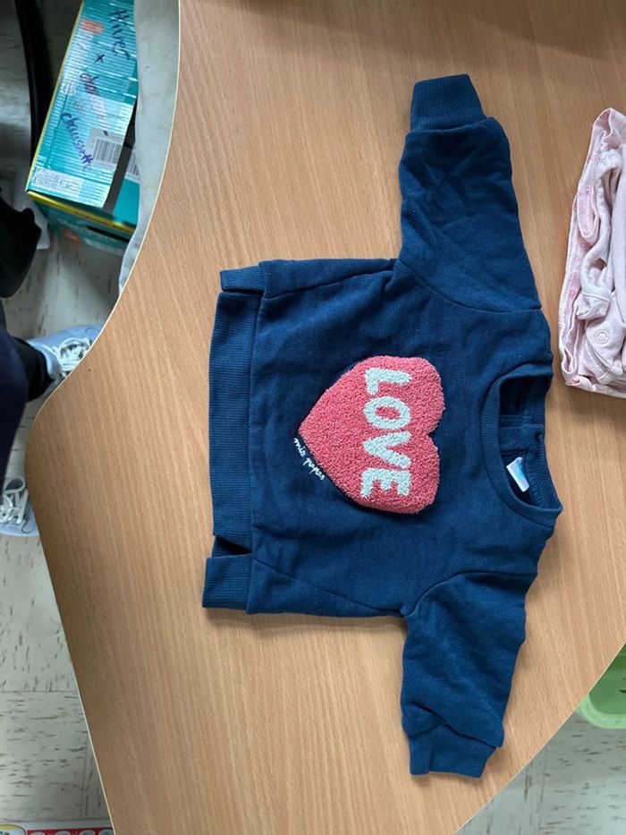 Pull manche longue