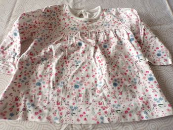 Robe Tunique manches longues 3/6 mois Primark baby