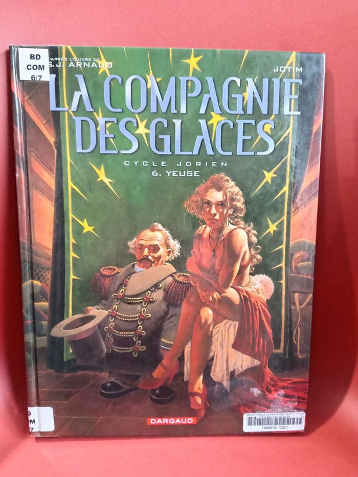 Bd La compagnie des glaces t6 : yeuse
