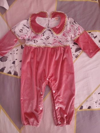 Pyjama fille velours