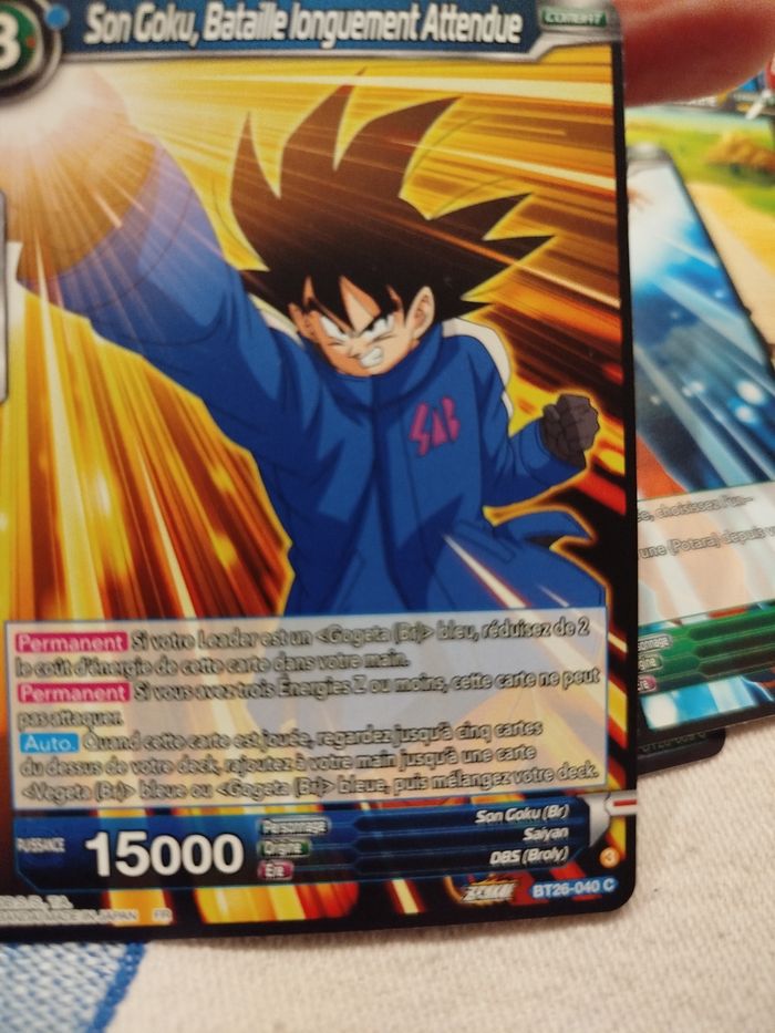 Lots de carte dragon ball version française - photo numéro 8