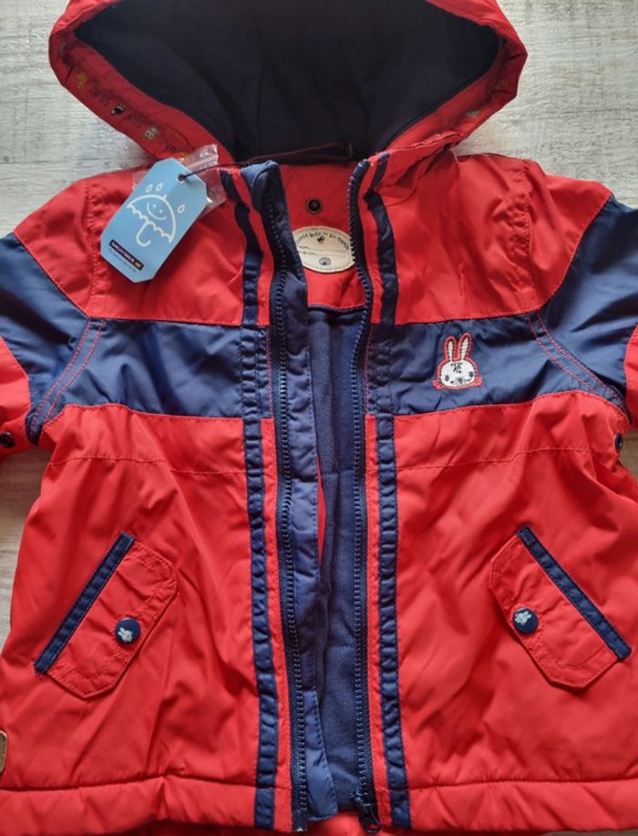 Parka 3 en 1 neuve sergent major 9 mois - photo numéro 3