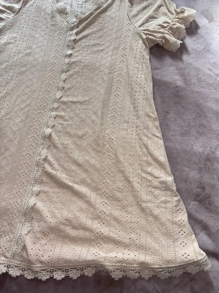 Robe longue beige femme Shein taille XL en très bon état - photo numéro 5