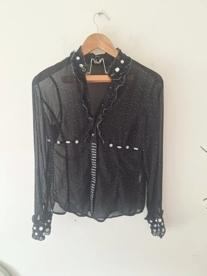 Blouse transparente
