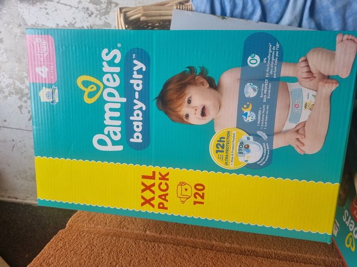 Pampers taille 4