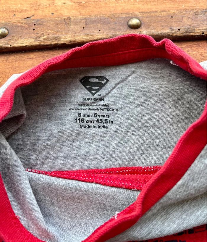 Lot 2 t-shirt superman / star wars - photo numéro 4