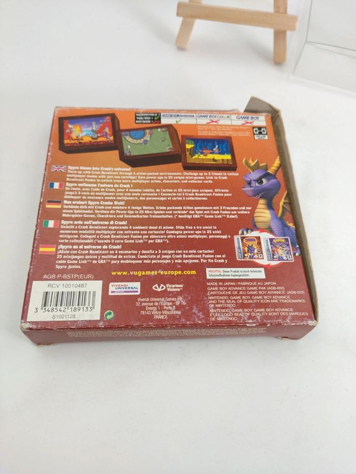 Jeu Game Boy Advance Spyro Fusion sans jeu - photo numéro 9