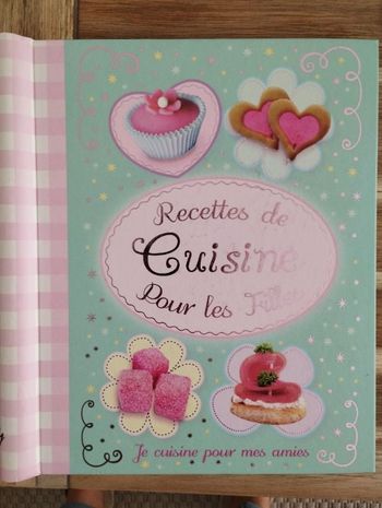 Livre recettes de cuisine pour les filles