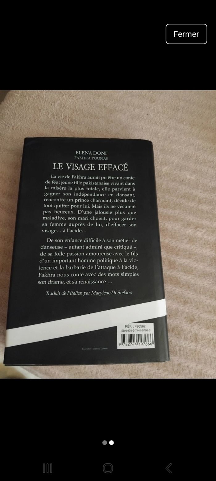 Le visage effacé - photo numéro 2