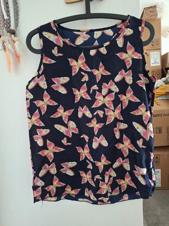 T-shirt papillion femme taille s