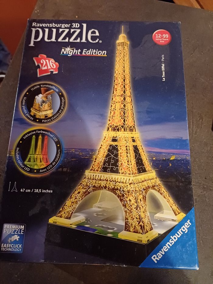 Puzzle Tour Eiffel 3D