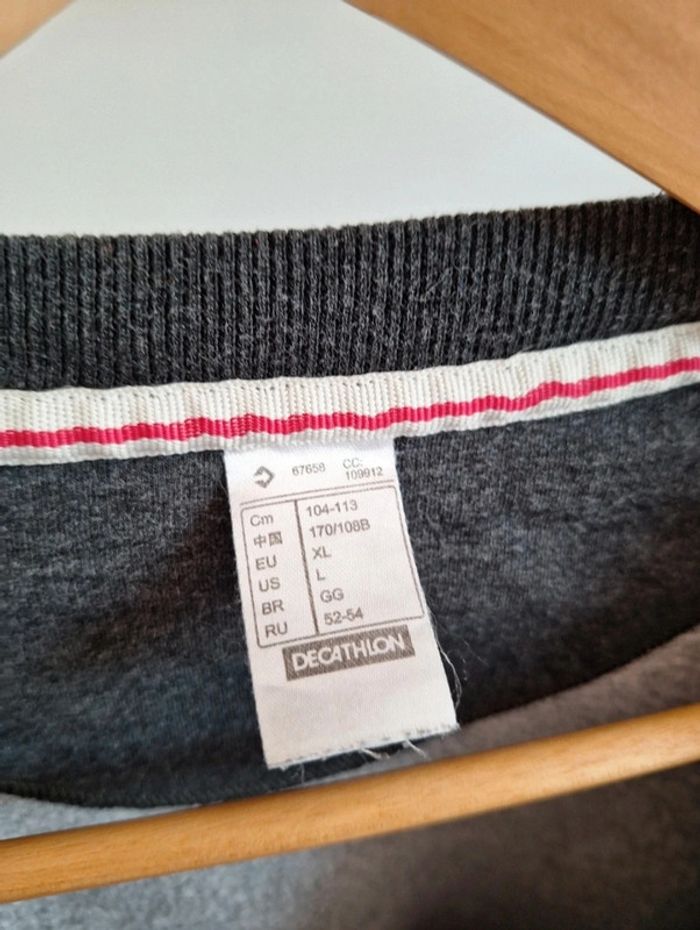 Lot 2 Sweat-shirt décathlon domyos femme XL - photo numéro 6