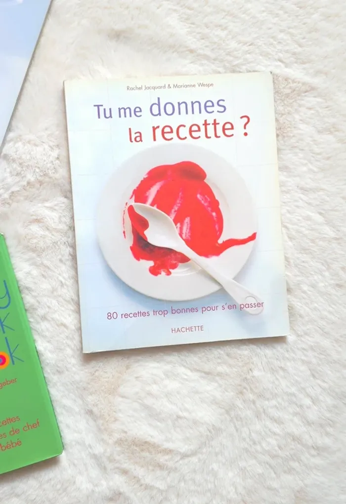 Lot de livres de cuisine pour faire des recettes pour bébé + 1 livres de recettes - photo numéro 3