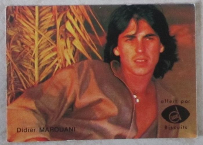 Carte de collection Didier Marquant 7 x 5 cm