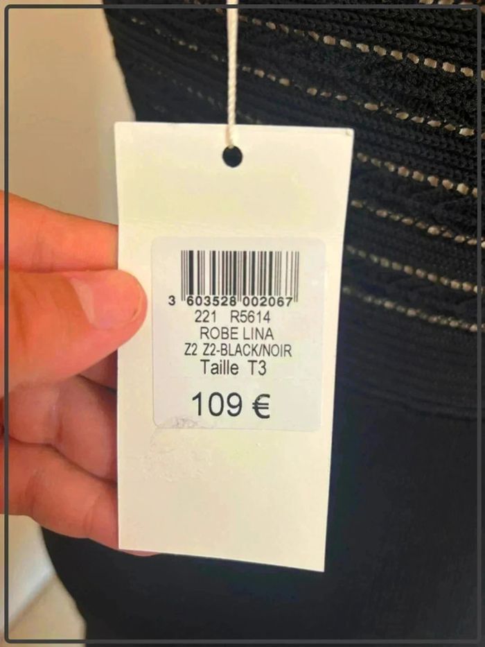 Robe fourreau taille 40 marque kookai neuve avec étiquette - photo numéro 5