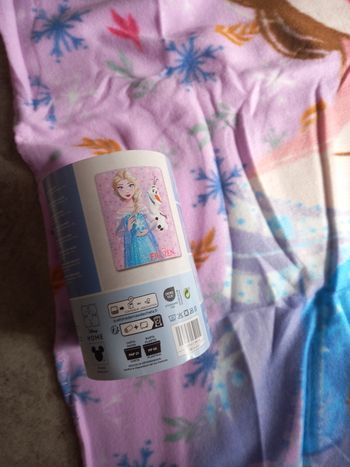 Plaide reine des neiges