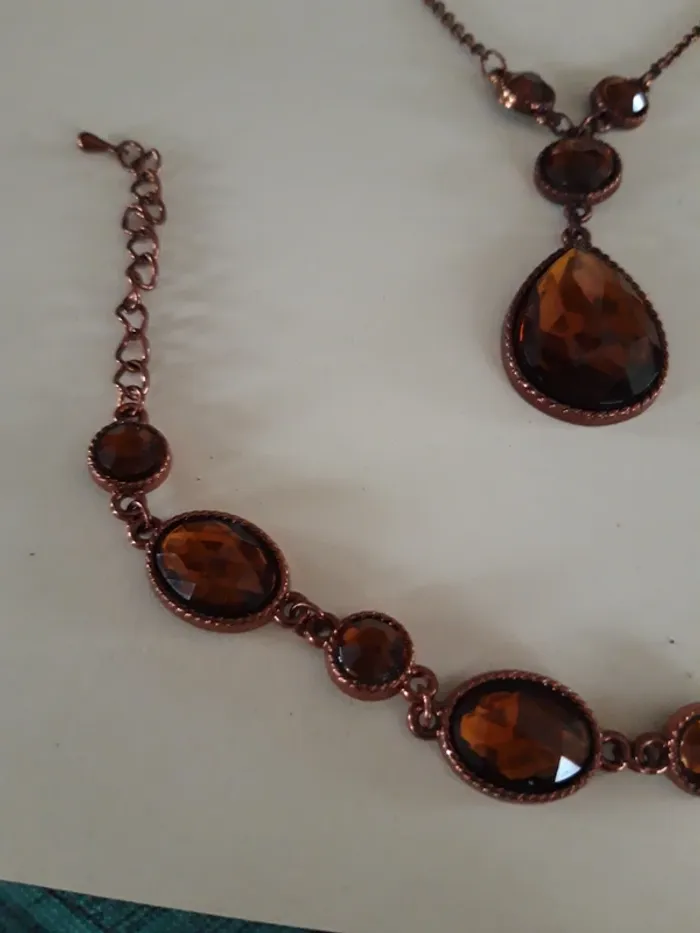 Parure Bijoux fantaisies collier et bracelet - photo numéro 5