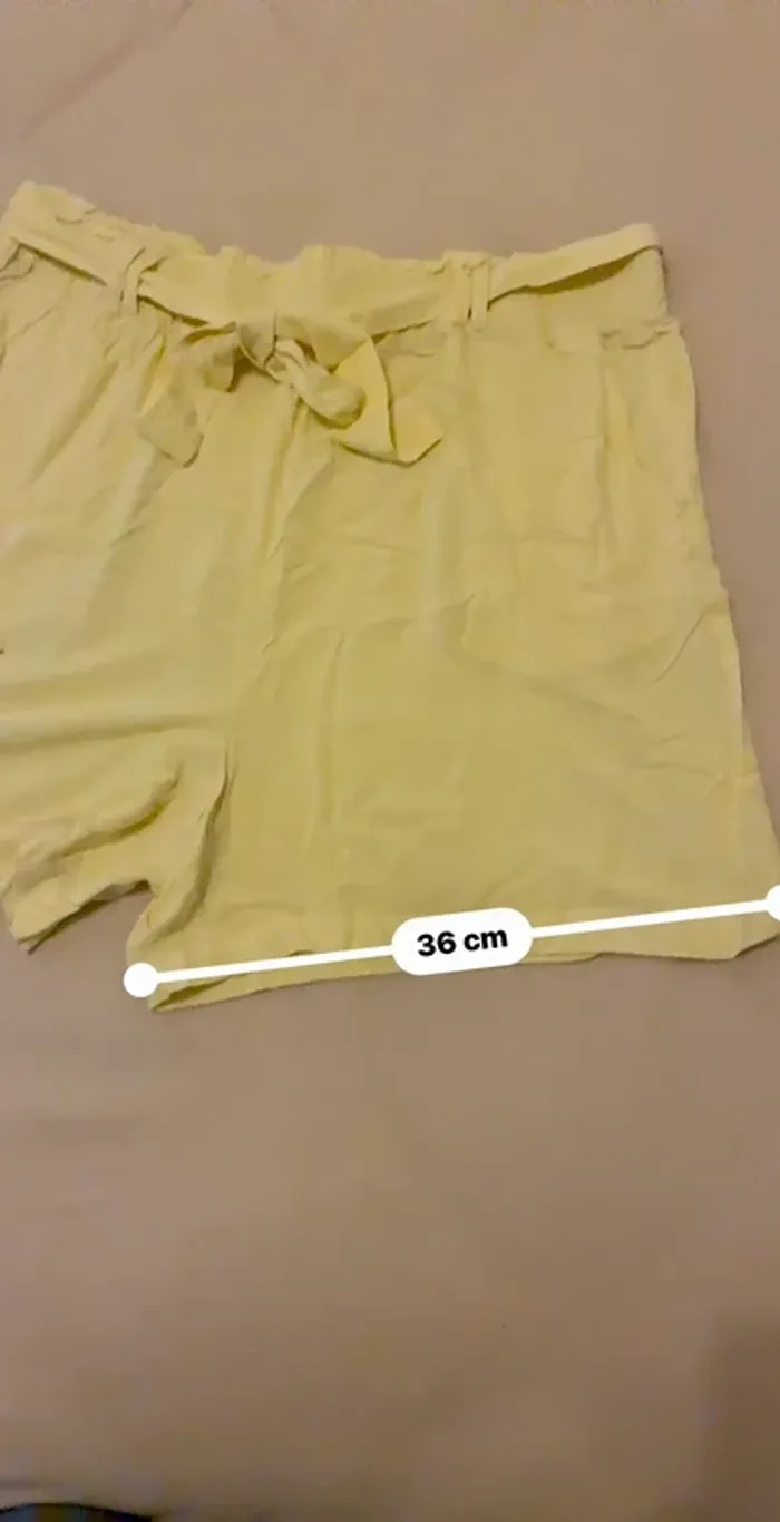 Short jaune soyaconcept - photo numéro 3