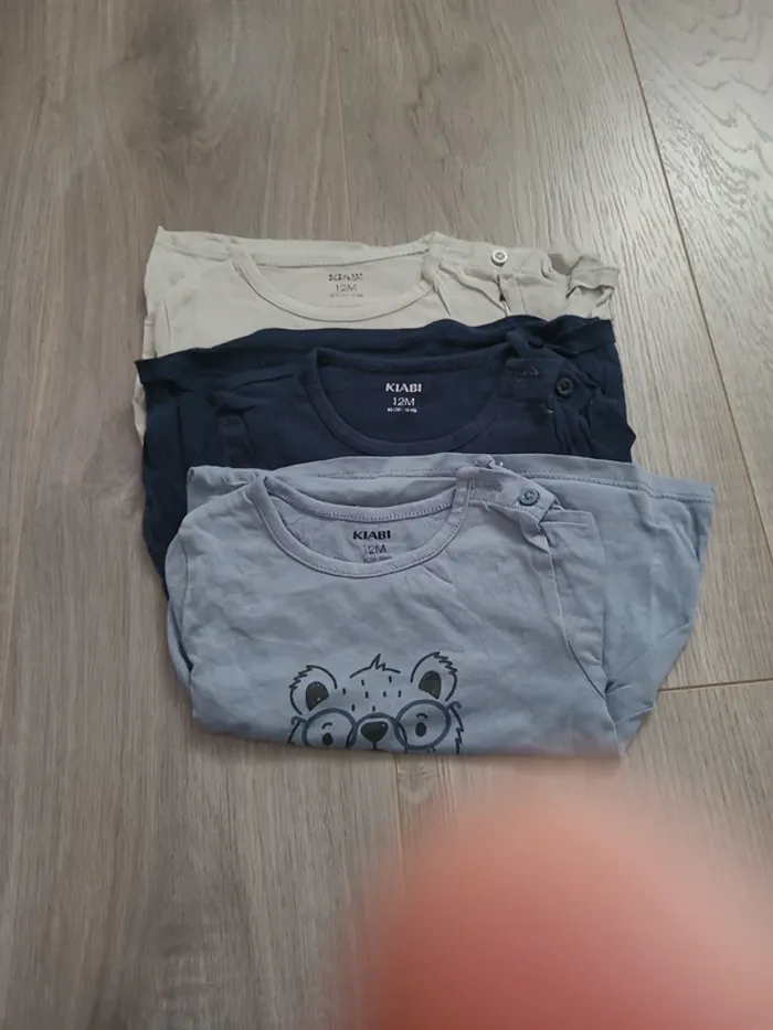 Lots  de 3 t-shirts