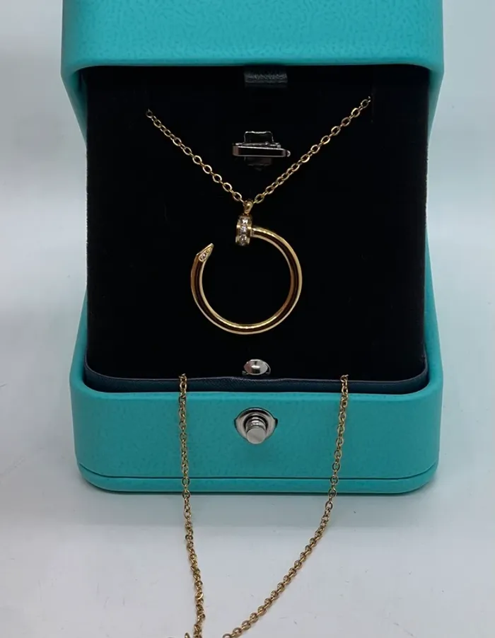 Collier neuf acier inoxydable - photo numéro 4