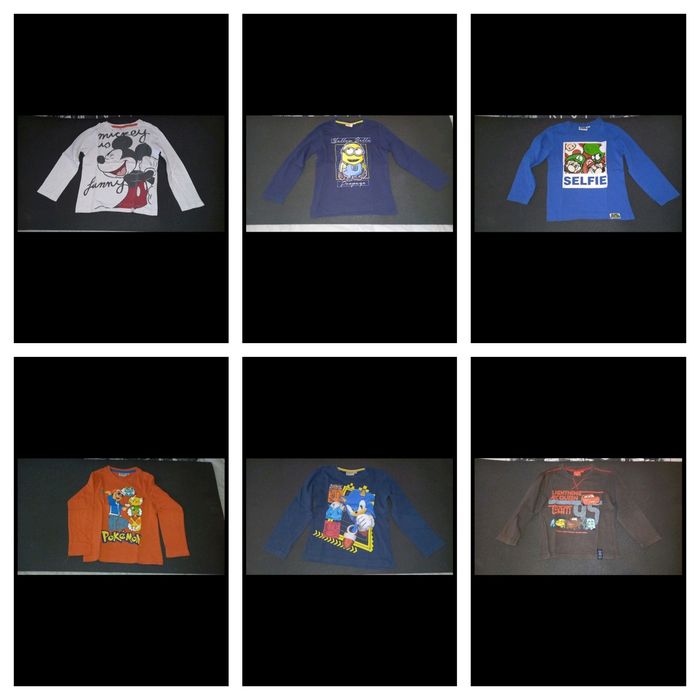 Lot tee-shirts