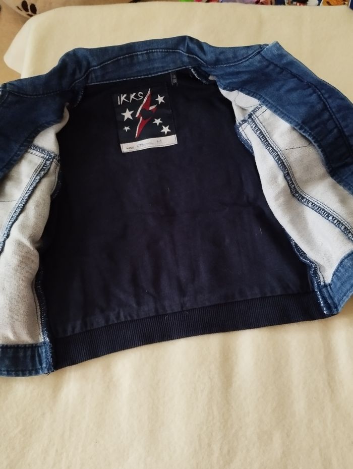 Veste en jean fille IKKS 4 ans - photo numéro 2