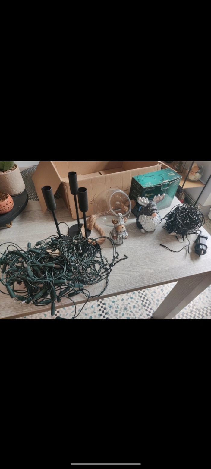 Lot décorations de Noël