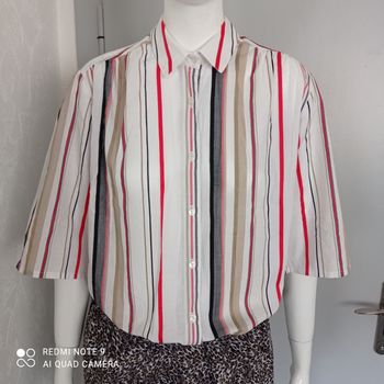 Blouse à rayures t40/42