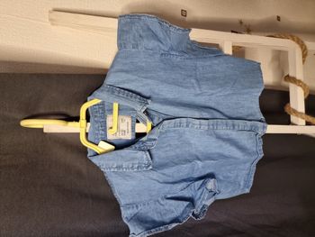 chemisette denim co taille 10-11 ans