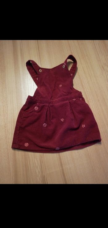 Robe velours tape à l'œil